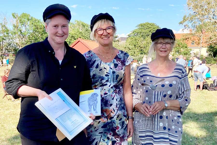 Hanna Hallgren får det första Anna Rydstedt-priset.